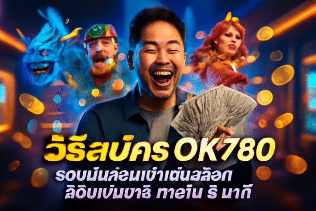 วิธีสมัคร OK789 รวมขั้นตอนเข้าเล่นสล็อต ถอนเงินง่าย ภายใน 5 นาที