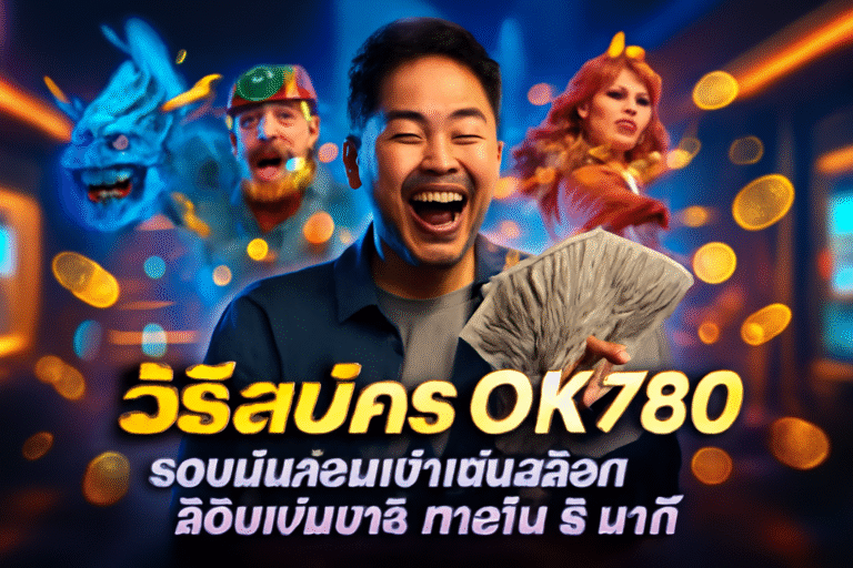 วิธีสมัคร OK789 รวมขั้นตอนเข้าเล่นสล็อต ถอนเงินง่าย ภายใน 5 นาที