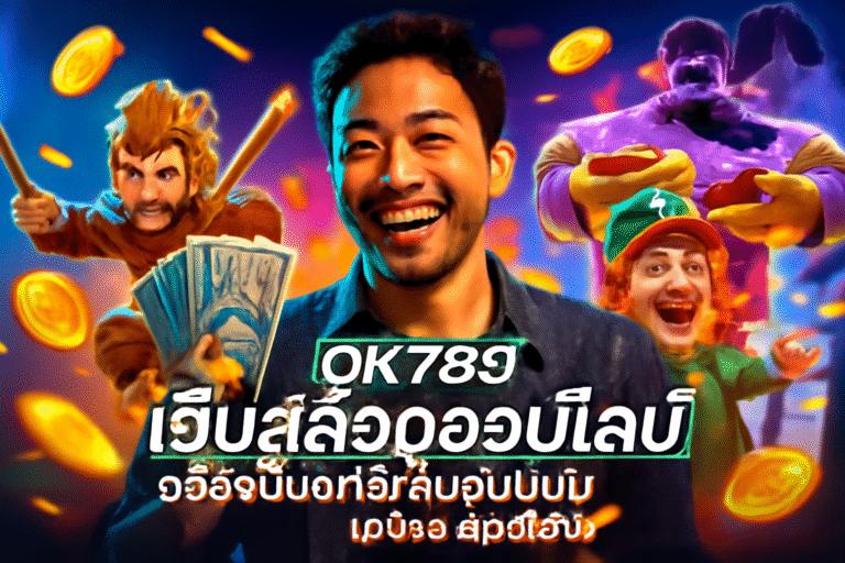 OK789 เว็บสล็อตออนไลน์ รองรับมือถือเต็มรูปแบบ เล่นจริงชนะจริง